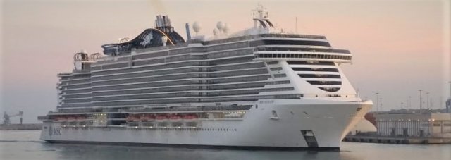 msc seaview maiden call 17042019 12